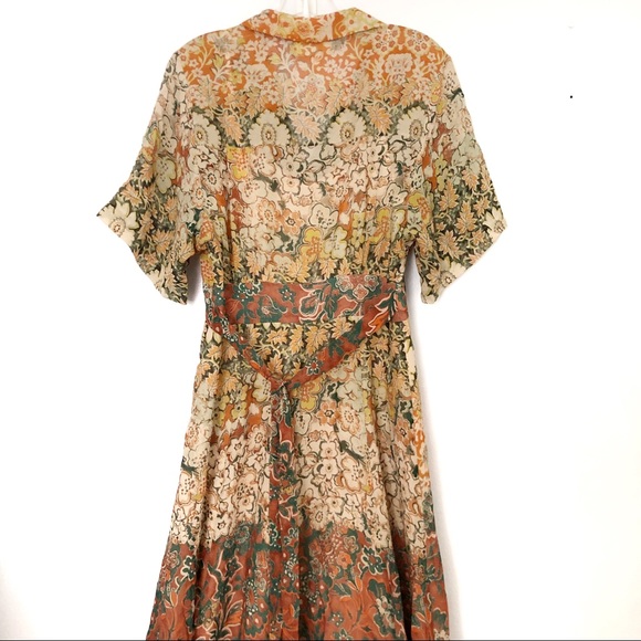 Anthropologie Moulinette Soeurs Floral Maxi Dress - 6 - Picture 3 of 10